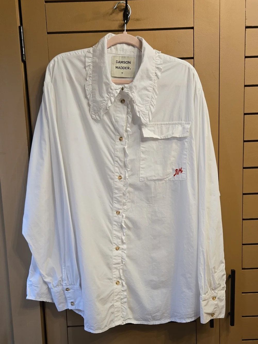 Damson Madder Kendall Shirt Oversized EU Size 18/ US Size 14 (See Measurements) - Picture 5 of 11